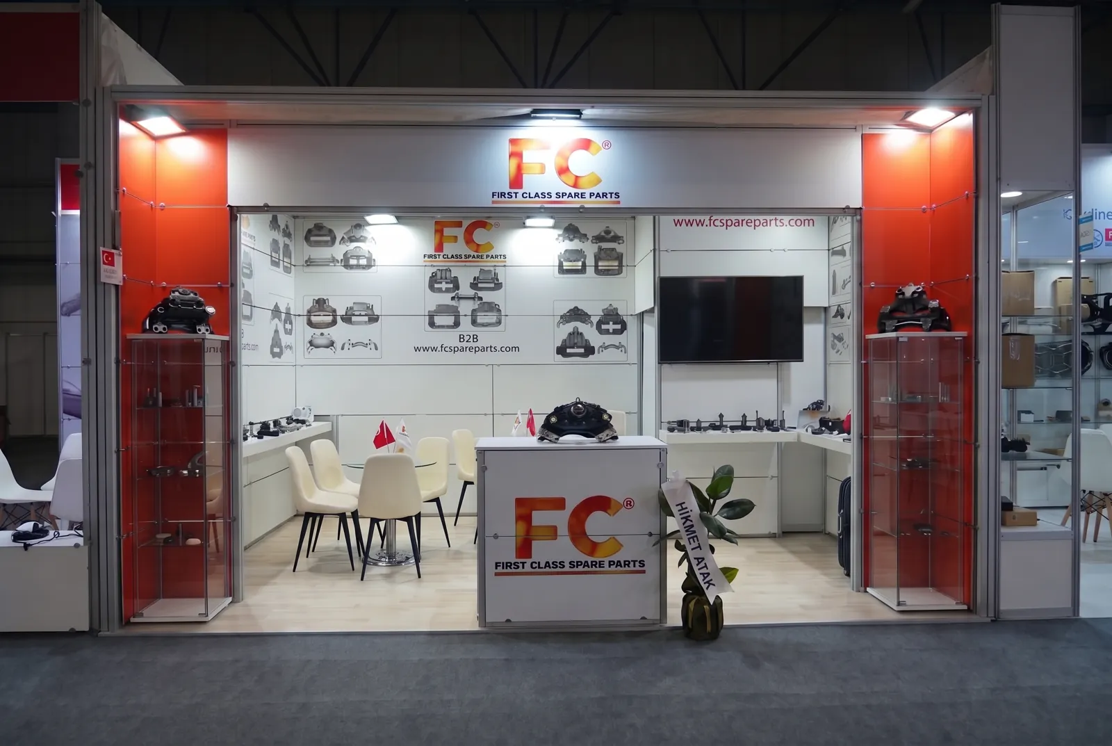 First Class Messestand