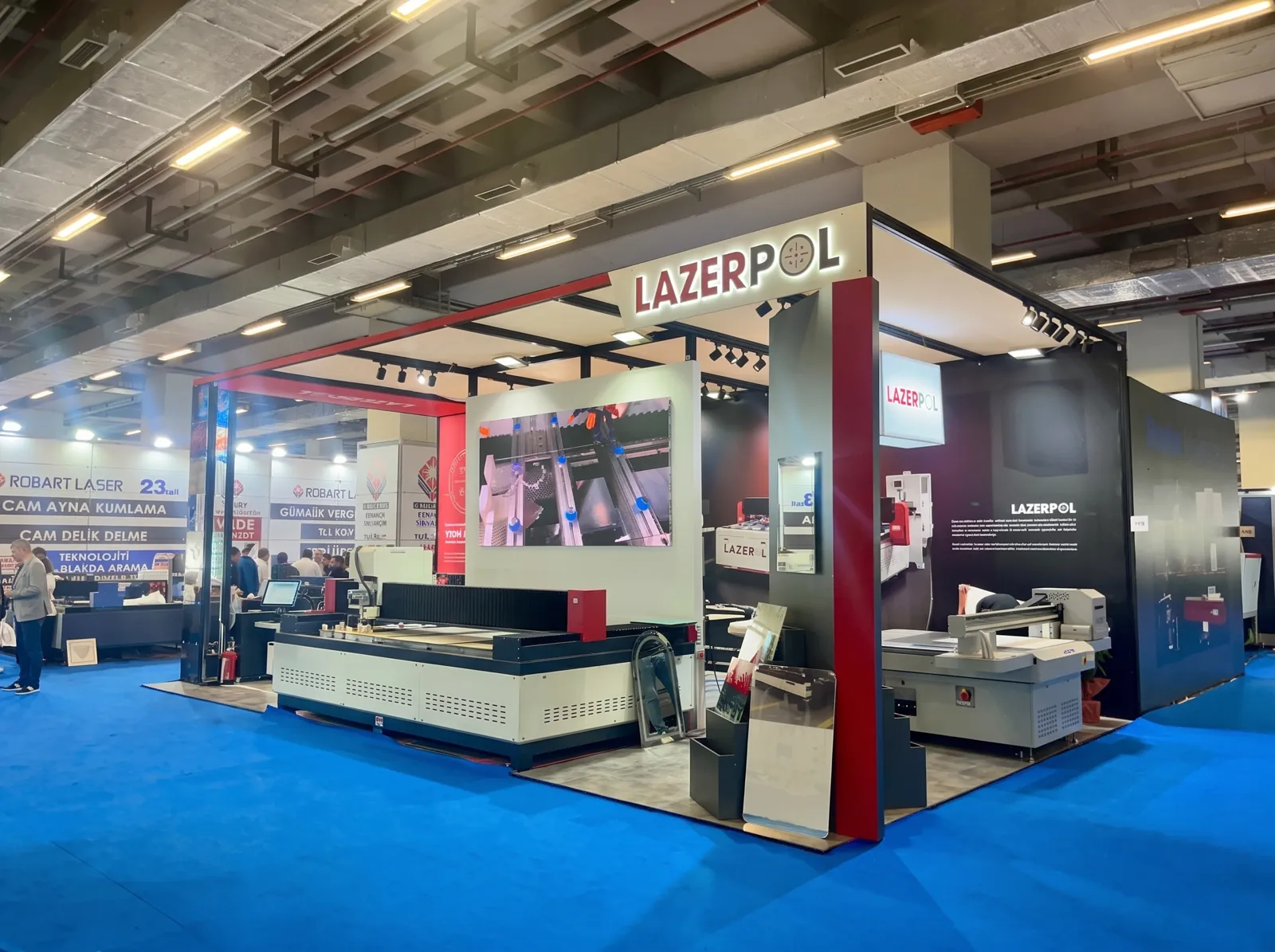 Lazerpol Messestand