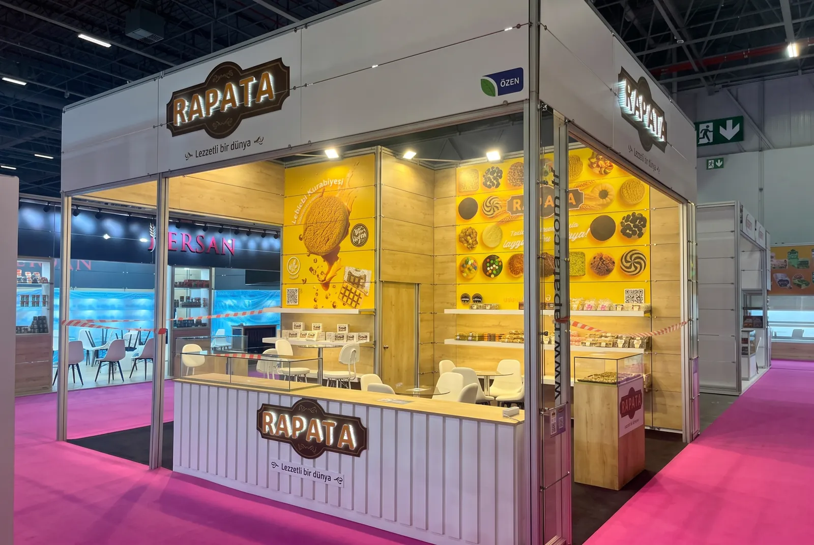 Rapata Messestand